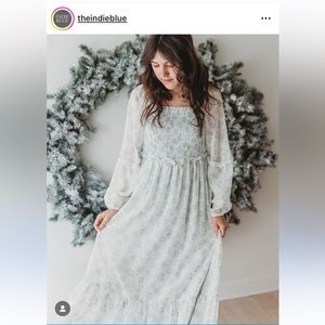 The Indie Blue Dress